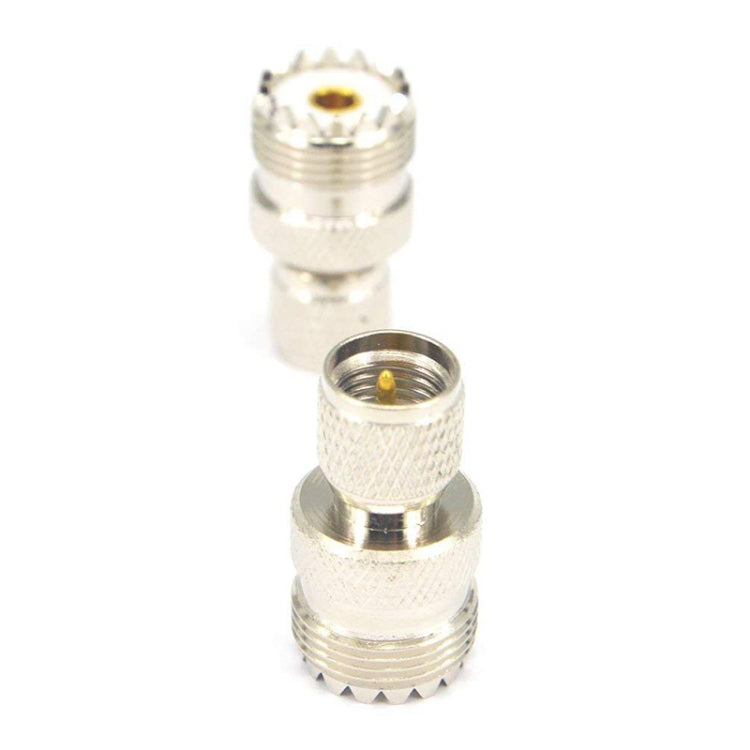 Mini UHF Male to UHF Female Connector RF Coaxial Adapter, UHF Male to UHF Female Mini UHF Male to UHF Female Connector RF Coaxial Adapter, UHF Male to UHF Female